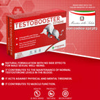 Testobooster Extreme-man Nahrungsergänzungsmittel, Ultra Starke Wirkung, Steigert Leistung, Kraft und Stärke, 100% Natürlich und Sicher, Taschenpackung