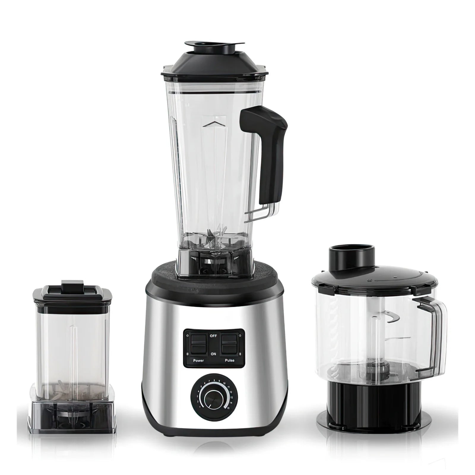 2000W Hochleistungs-Standmixer Kommerzieller Küchenmixer Entsafter Eismaschine BPA-frei