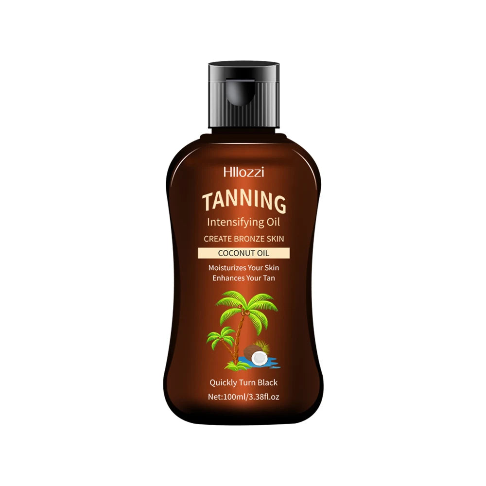 100 ml/3,38 fl.oz Kokosnuss-Bräunungsöl SelbstbräunerIntensivierungsöl SelbstbräunerIntensivierungsöl Neue Sommerprodukte