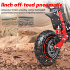 SUNNIGOO X7/X7PRO Elektroroller 3600W Doppelmotor Leistungsstark Max. Geschwindigkeit 60-65km/h 11 Zoll Offroad-Reifen Faltbarer Leistungsstarker E-Scooter 60KM Reichweite Wasserdicht IP54 NFC-Sperre Duale Bremsen All-Terrain-Scooter