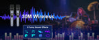 Kabelloser Bluetooth-Lautsprecher, Karaoke-Maschine mit 2 Mikrofonen, Karaoke-Partylautsprecher für Zuhause mit LED-Licht