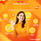 Vitastrong Complete Multivitamin Premium Qualität, 13 essentielle Vitamine hochdosiert, Multivitamin für Männer und Frauen hergestellt in Italien, reines und zertifiziertes Multivitamin-Ergänzungsmittel, Multivitamin