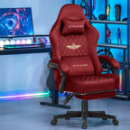 GTPLAYER Gaming-Stoffstuhl, ergonomischer Bürostuhl, PC-Stuhl, verstellbarer und drehbarer Schreibtischstuhl
