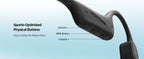 DOOGEE BoneBeat Swim Knochenschall-Kopfhörer IP68 Wasserdicht Schwimmen Open Earphones Bluetooth 5.4 Kabelloser Kopfhörer 7H Akkulaufzeit