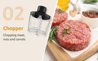 1500W 9-in-1 Stabmixer-Set, 21 Geschwindigkeiten & Turbo, inklusive Schneebesen, Zerkleinerer, Milchaufschäumer & Pürierstab zum Mixen und Pürieren