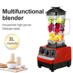 2000W Hochleistungs-Standmixer Kommerzieller Küchenmixer Entsafter Eismaschine BPA-frei