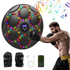Verbesserter Smart Bluetooth Box-Trainer für Kinder mit 5-Ziel-Punktsystem, integriertem Akku und Musik für Heimfitness
