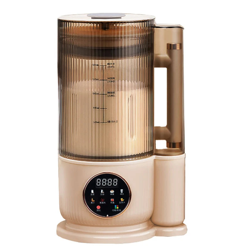 1500ML Sojamilchmaschine Elektrischer Entsafter Mixer Sojabohnenmilchbereiter Wandbrechmaschine Reispastenbereiter Frühstücksmaschine