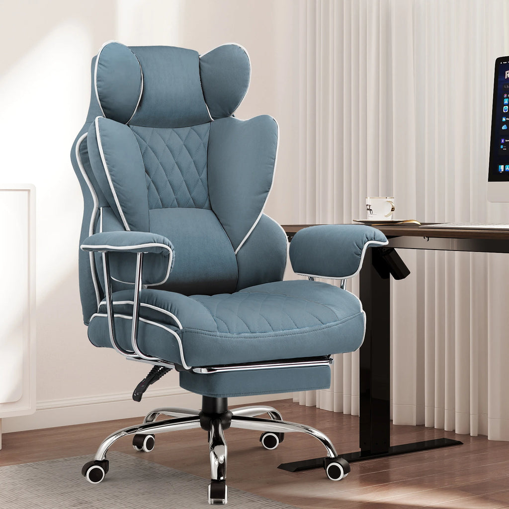 GTPLAYER Gaming Stuhl Bürostuhl mit Taschenfederkern-Lordosenstütze, ergonomischer und bequemer breiter Bürostuhl