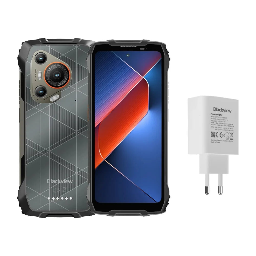 Blackview BL7000 KI 5G Outdoor-Smartphone Android 15, MTK 6300, 6,78" FHD+ 120Hz, 7500mAh/33W, Robustes Smartphone Dual SIM NFC/IP69K