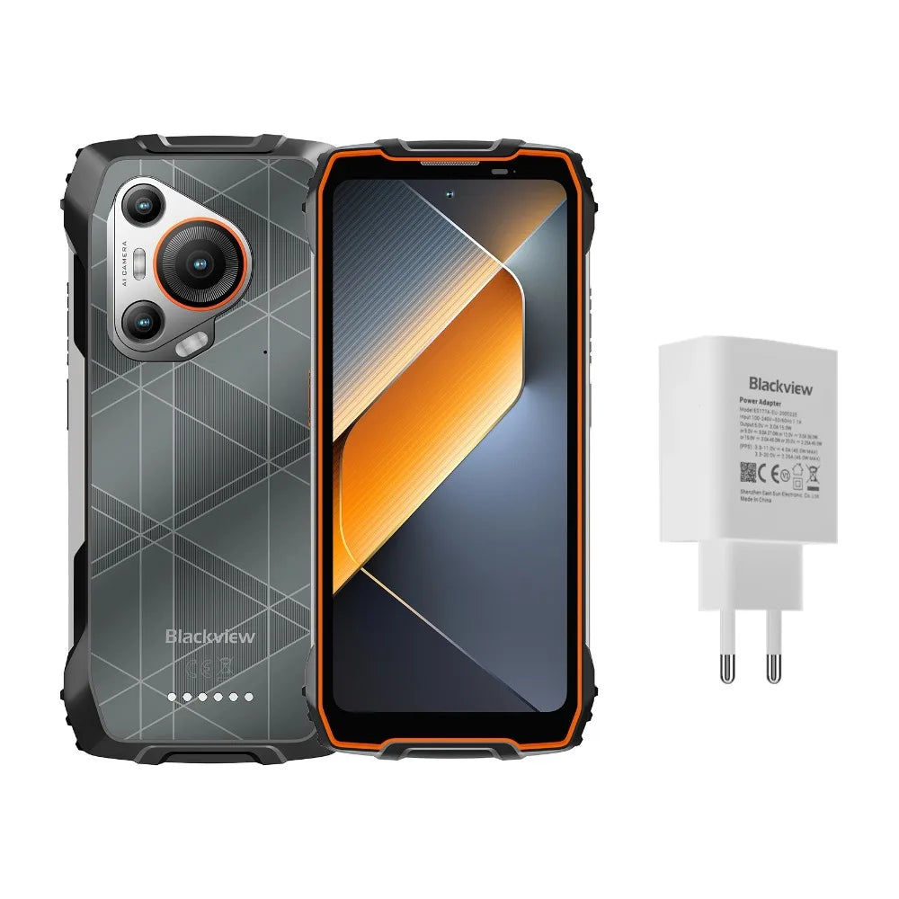 Blackview BL7000 KI 5G Outdoor-Smartphone Android 15, MTK 6300, 6,78" FHD+ 120Hz, 7500mAh/33W, Robustes Smartphone Dual SIM NFC/IP69K