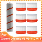 Kompatibel für Xiaomi Dreame V9 V10 V11 V8 V9B V9P XR Zubehör Hauptbürste HEPA Filter Kabelloser Handstaubsauger Teile