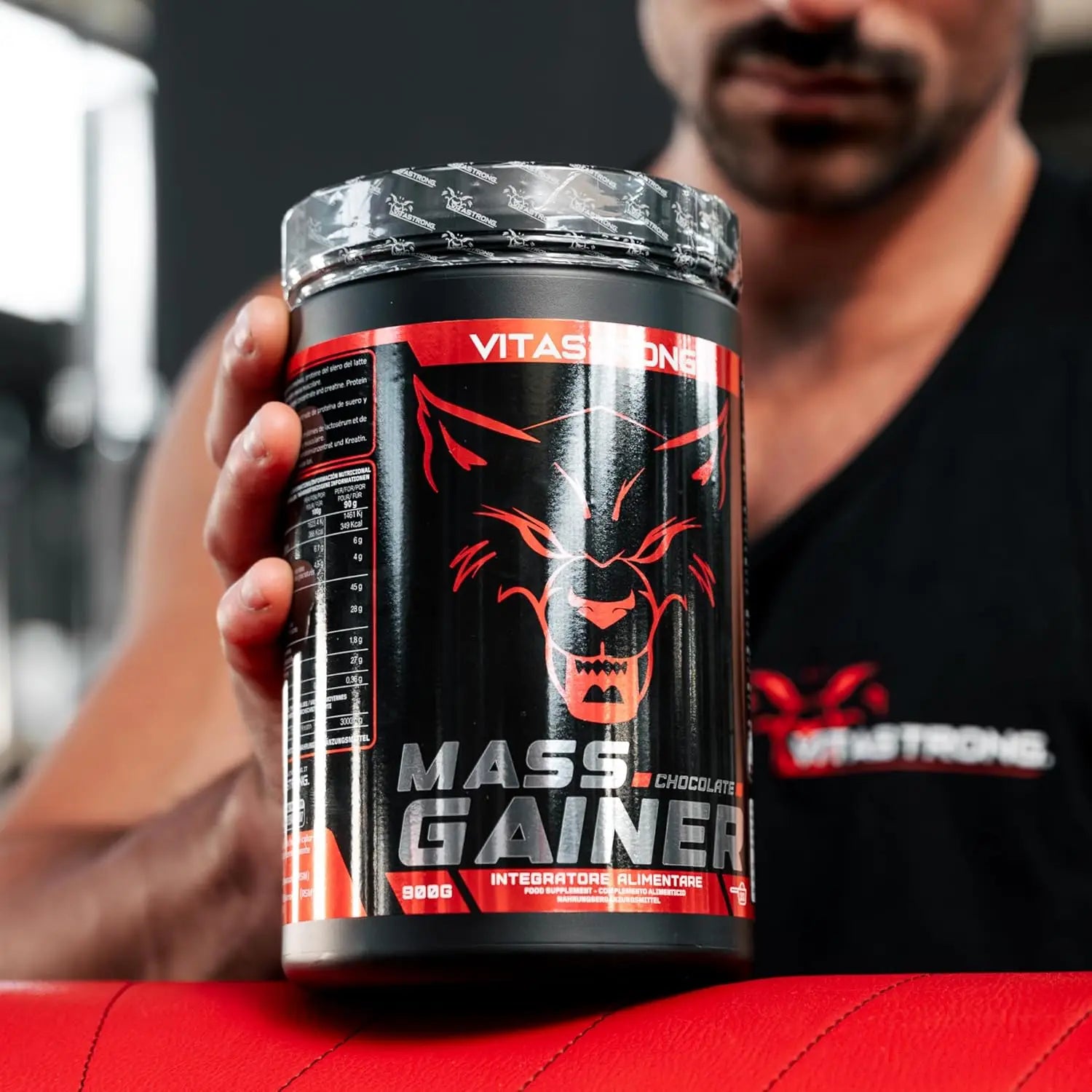Mass Gainer Vitastrag, 30 % hochkalorisches Proteinpulver, Maltodextrin, Cluster Dextrin, 3G Kreatin-Monohydrat-Pulver, Gainer Muskelmasse Männer & Frauen Hohe Qualität, Weight Gainer