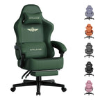 GTPLAYER Gaming-Stuhl Atmungsaktiver Bürostuhl Bürostuhl Ergonomisch Hochwertiger Stoff Ergonomischer PC-Stuhl