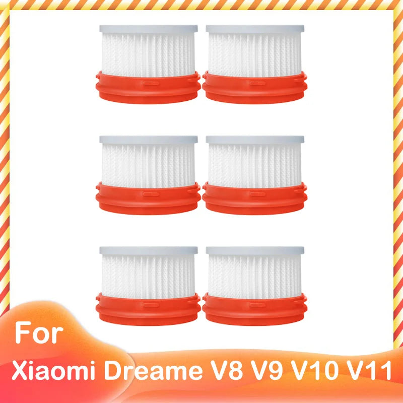 Kompatibel für Xiaomi Dreame V9 V10 V11 V8 V9B V9P XR Zubehör Hauptbürste HEPA Filter Kabelloser Handstaubsauger Teile