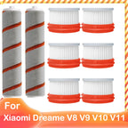 Kompatibel für Xiaomi Dreame V9 V10 V11 V8 V9B V9P XR Zubehör Hauptbürste HEPA Filter Kabelloser Handstaubsauger Teile