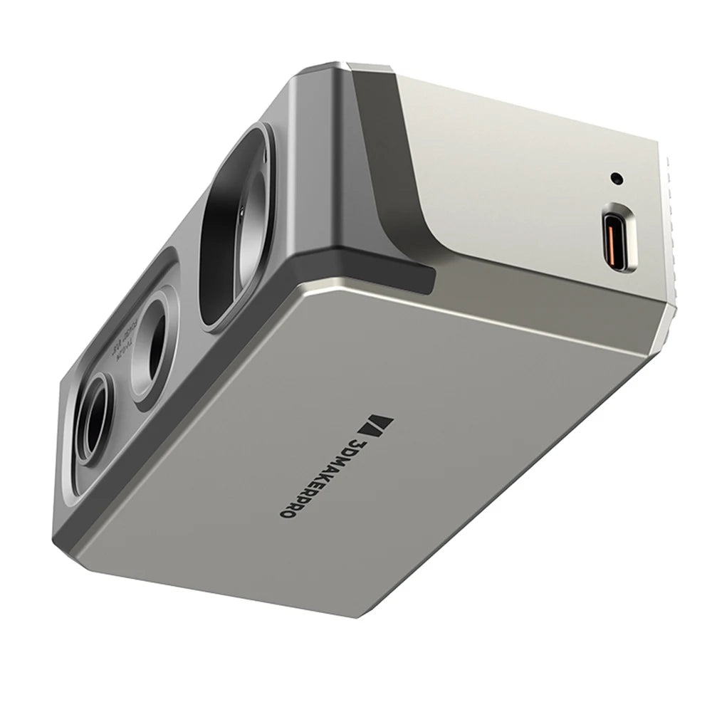 3DMakerpro Seal 3D Scanner, 0.05mm Resolution, 0.01mm Accuracy, 24-bit Color Capture, 5x More Detail Per Unit, Anti-shake Lens