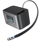 AFERIY Nano100 100W 99.2Wh Portable Power Station, LiFePO4-Akku, 1.5H Schnellladung, Dual 100W PD, mit Typ-C Kabel