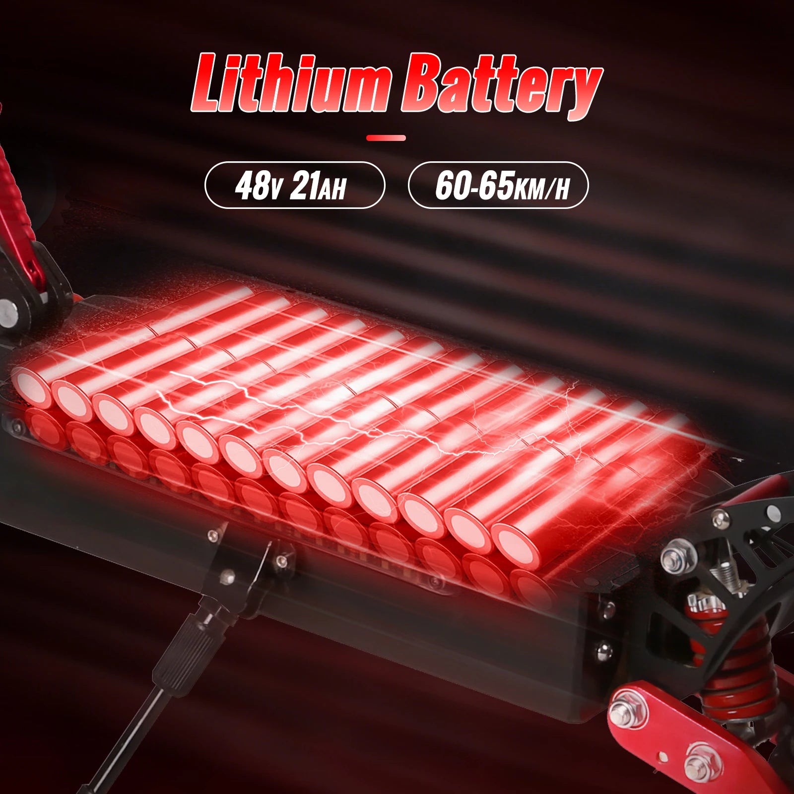 SUNNIGOO X7/X7PRO Elektroroller 3600W Doppelmotor Leistungsstark Max. Geschwindigkeit 60-65km/h 11 Zoll Offroad-Reifen Faltbarer Leistungsstarker E-Scooter 60KM Reichweite Wasserdicht IP54 NFC-Sperre Duale Bremsen All-Terrain-Scooter