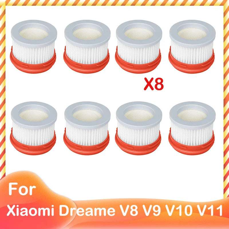 Kompatibel für Xiaomi Dreame V9 V10 V11 V8 V9B V9P XR Zubehör Hauptbürste HEPA Filter Kabelloser Handstaubsauger Teile