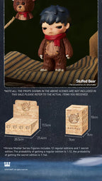 POP MART Hirono Shelter Series Blind Box Toys Kawaii Anime Action Figure Cartoon Model Überraschungsbox Mystery Box Heimdeko