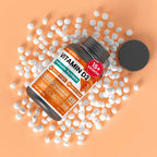 Vitamin D3 2000 IE 50mcg Hochdosiert, 1 pro Tag, 450 Tabletten D3 Vitamin Cholecalciferol (15+ Monate), Immunsystem, Knochen, Zähne, Muskeln, Ergänzung Vit D Premium Qualität Vitastrong