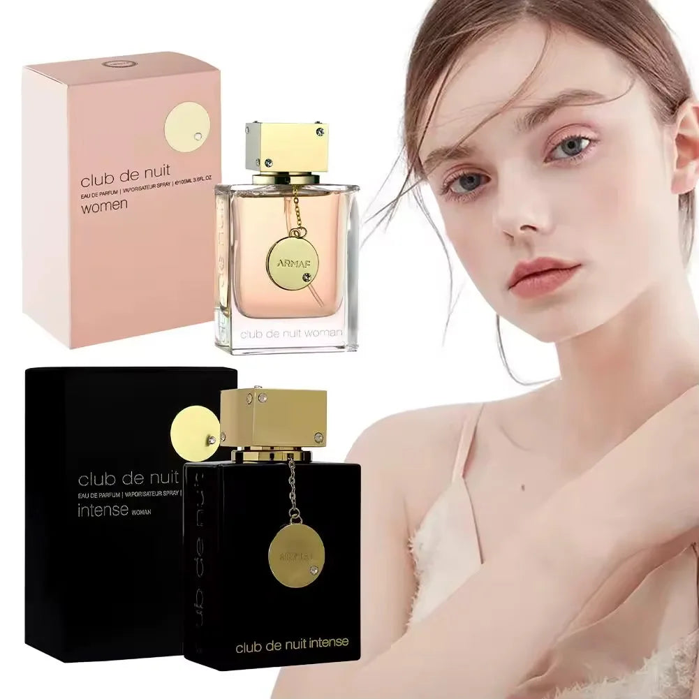 Arab Perfumes Woman Man Night Club Arabisches Parfüm Langanhaltendes Unisex-Parfüm Körperspray Holz EDP Klonparfüm 105 ml