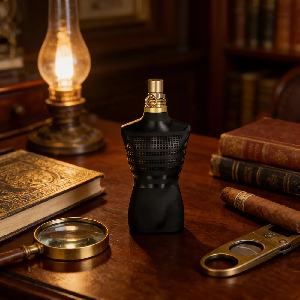 Jean Paul Black Parfüm für Herren Eau de Parfum 100ml – Designer-inspiriertes orientalisch-holziger Duft, langanhaltendes Parfüm für den Alltag