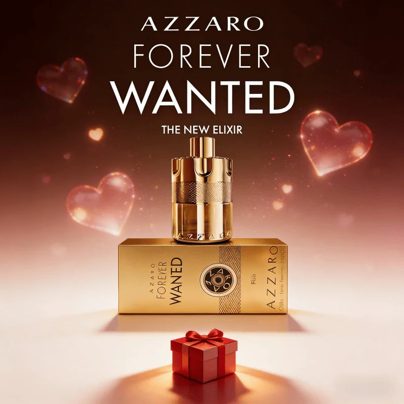AZZARO Forever Wanted Elixir – 100ml (3.38 Fl Oz) Luxuriöses Eau de Parfum für Herren, Raffinierter Duft für Alltag und besondere Momente