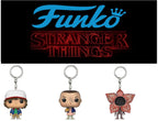 Heißer Funko Pop WILL BYERS MIKE WHEELER ELEVEN Demogorgon DUSTIN Barb Schlüsselanhänger Figur Sammlerstück Modell Puppen Weihnachtsgeschenk Spielzeug