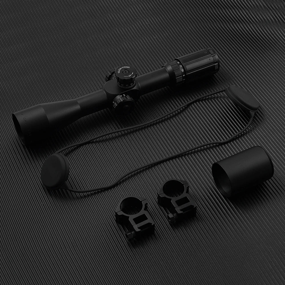 BSA Optics TMD 4-14X44 FFP Jagdzielfernrohr, Absehen in erster Bildebene, taktisches Glasgravur-Absehen, optische Visiere