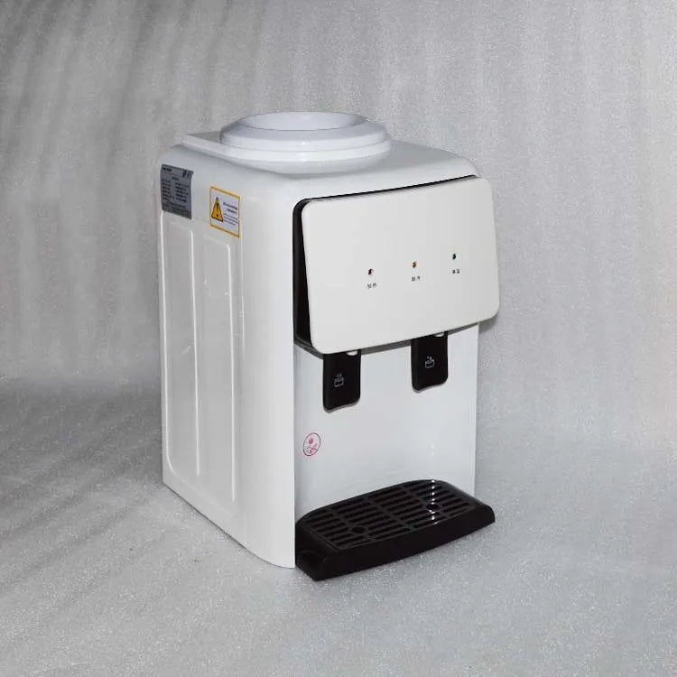 Wasserspender Eis heiß Desktop Kühlung Heißwasserspender Schlafsaal Mini kleines energiesparendes Eis Warmwasser
