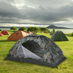 Tomshoo 1/2 Personen Ultraleichtes Campingzelt Einwandiges Tragbares Wanderzelt Anti-UV-Beschichtung UPF 30+ für Outdoor, Strand, Angeln