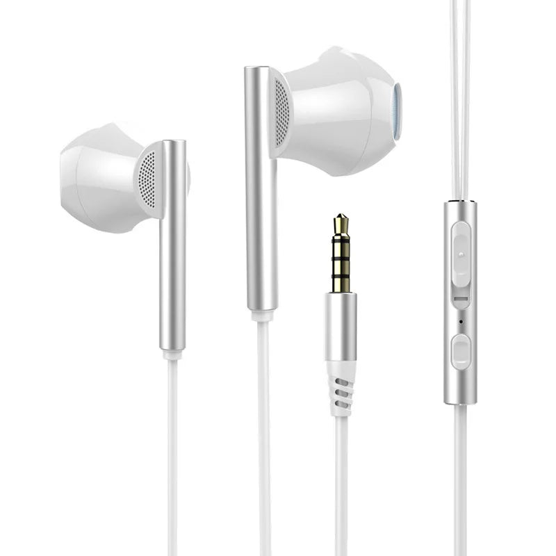 EARDECO 8 Kerne Kabelgebundene Kopfhörer Ohrhörer Bass In-Ear-Kopfhörer mit Mikrofon Ohrhörer Ohrstöpsel Handy-Headset Dynamischer Stereo