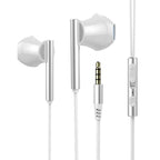 EARDECO 8 Kerne Kabelgebundene Kopfhörer Ohrhörer Bass In-Ear-Kopfhörer mit Mikrofon Ohrhörer Ohrstöpsel Handy-Headset Dynamischer Stereo