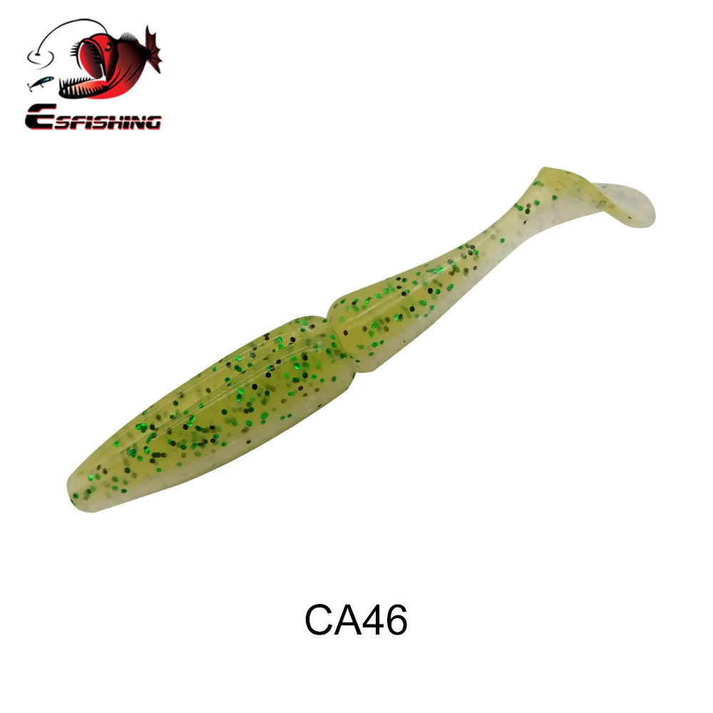 ESFISHING Angelköder Easy Shiner 100mm125mm155mm 200mm pesca isca artificial Silikonköder Leurre Souple Hecht Barsch