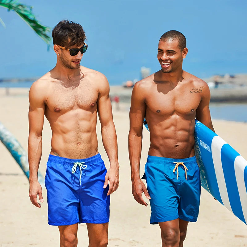 ESCATCH Herren Badehose Schwimmshorts Badeshorts Strandshorts Boardshorts Schwimmhose Badesuits Herren Laufshorts Sportshorts Surfshorts