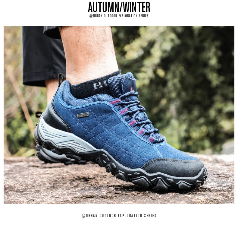 HUMTTO Men Hiking Shoes Breathable Outdoor Sports Climbing Shoes hunting shoes women Trekking Sneakers ankle boots tennis shoes