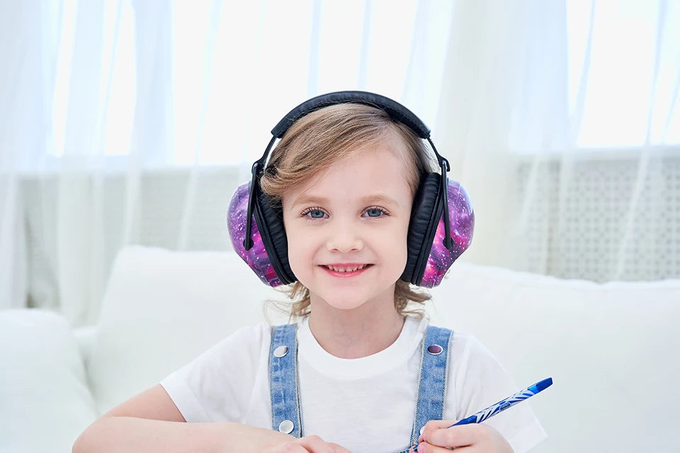 ZOHAN Gehörschutz, passive Kapselgehörschützer, NRR22DB Lärmschutz, Hip-Hop-Sicherheits-Gehörschützer für Kinder Mädchen Jungen