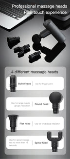 Booster Mini X Massage Gun Perkussion Rücken- und Nackenmassagegerät Elektrische Vibratoren Tragbares Fitness-Mini-Körpermassagegerät