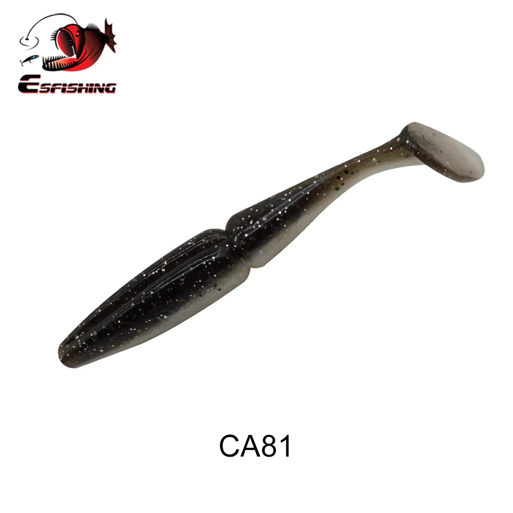 ESFISHING Angelköder Easy Shiner 100mm125mm155mm 200mm pesca isca artificial Silikonköder Leurre Souple Hecht Barsch