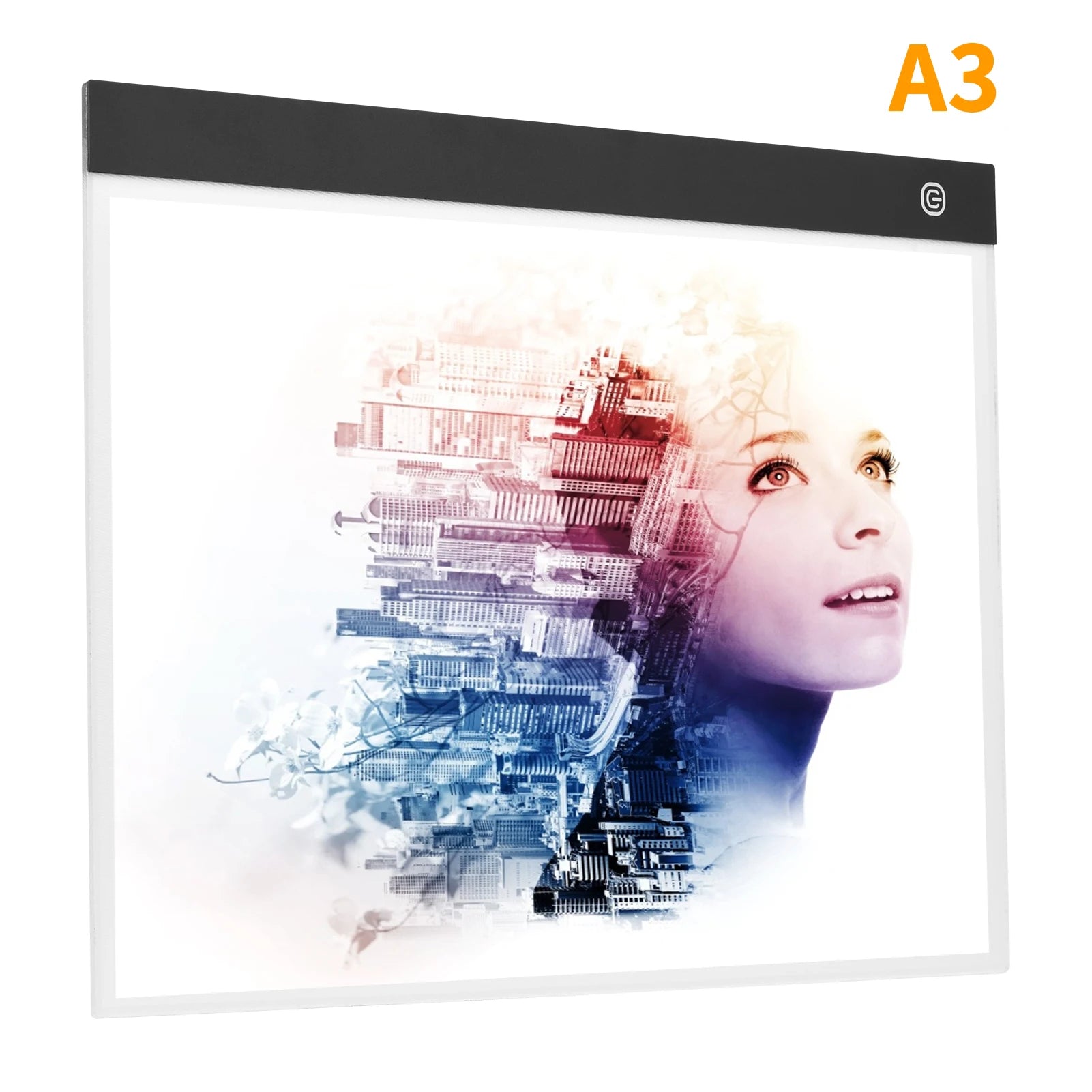 A3 LED-Leuchttisch für Diamond Painting, durchscheinendes Zeichenbrett, USB-betrieben, digitales Grafiktablett für Kunst, Animation, Skizzieren