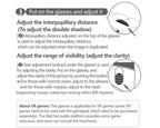 Virtual Reality VR Brille IMAX Riesiger Bildschirm HD 3D Brille Google Cardboard Box VR Headset Helm für 5-7" Telefon, unterstützt Gamepad