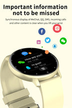LIGE Wasserdichte Smartwatch für Damen, Echtzeit-Wettervorhersage, Herren-Uhren, Sport-Damen-Smartwatch für Damen, Android, iOS