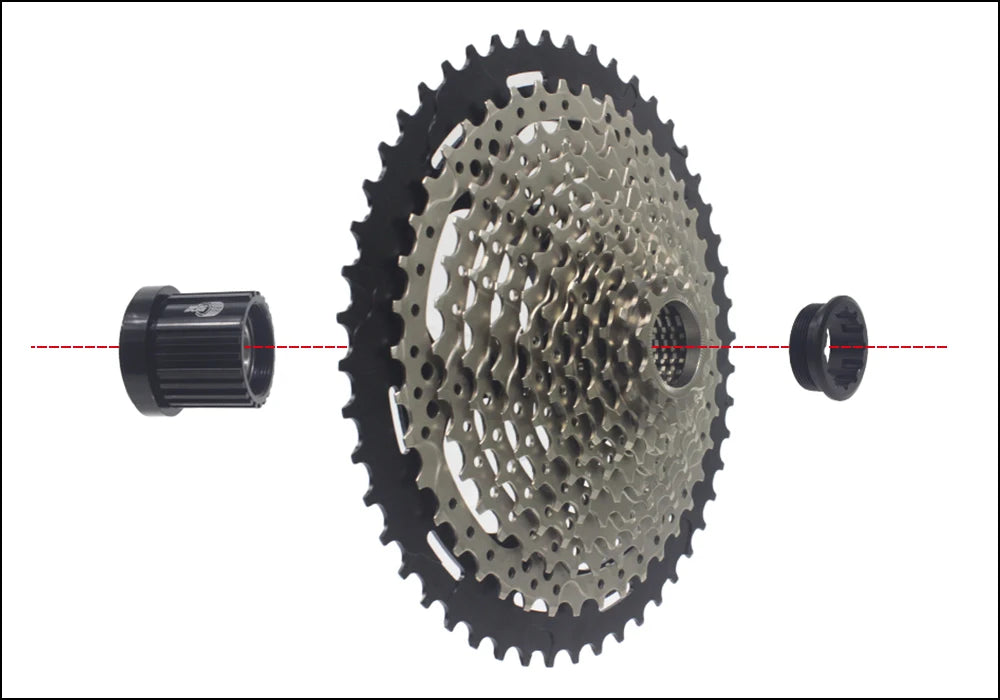 Fahrrad Micro Spline Freilauf MTB Rennrad Naben Konverter Endkappe Adapter 11/12 Fach MS HG DT Nabenkörper Treiber für XD DT240/350