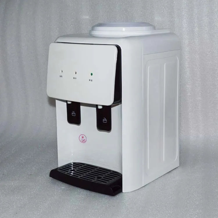 Wasserspender Eis heiß Desktop Kühlung Heißwasserspender Schlafsaal Mini kleines energiesparendes Eis Warmwasser