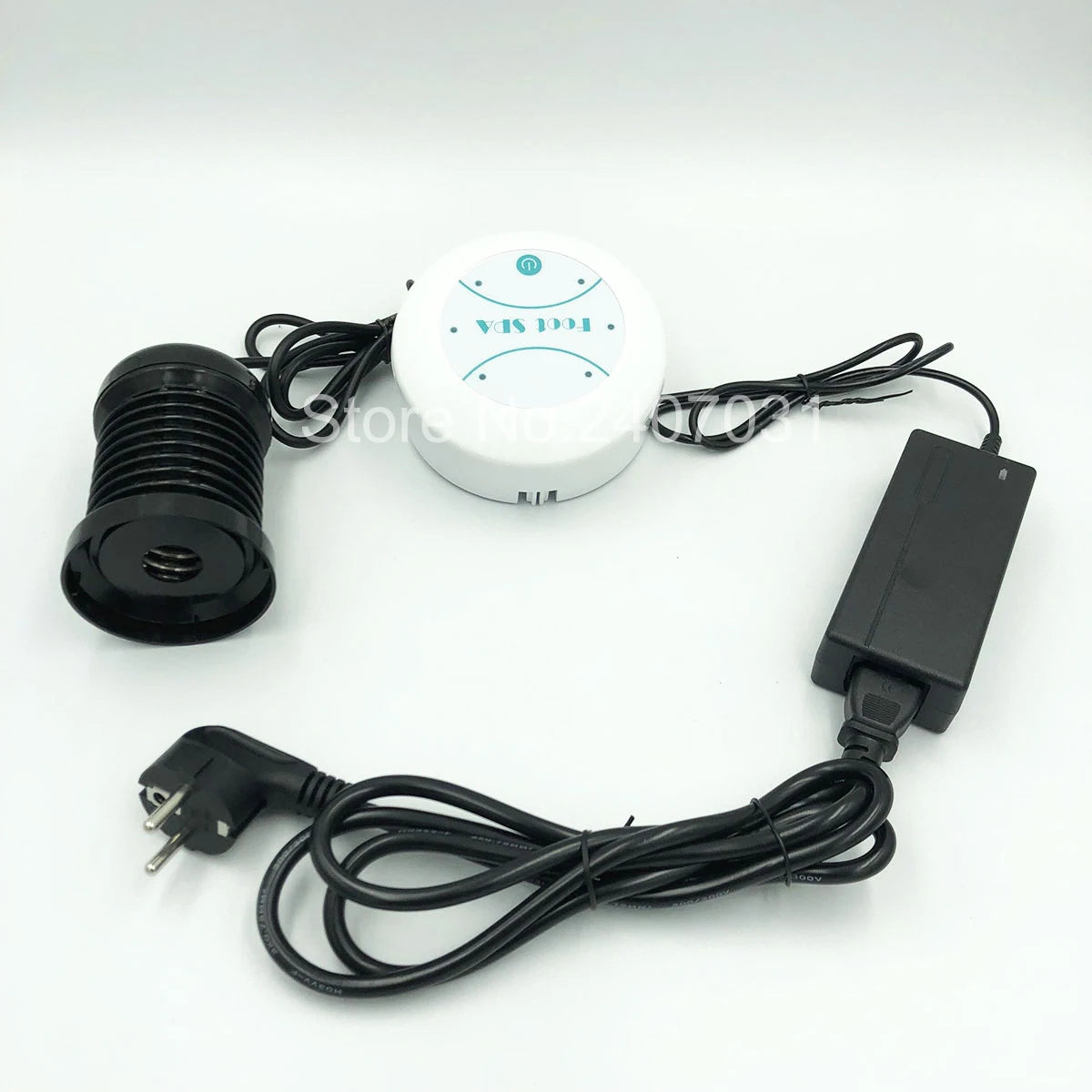 Detox Ionen Elektrische Fußbad Massager Maschine Fußbad Reinigungsfußspa Vibrations-Whirlpool Pflege Arrays Aqua Gesundheitstherapie
