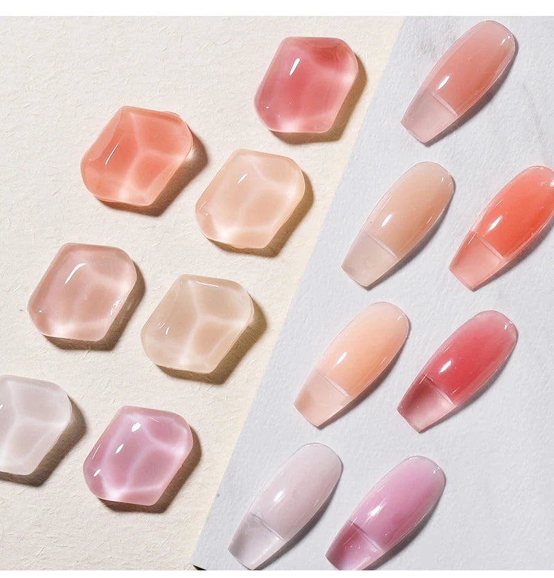 LILYCUTE 15ml Verlängerungsgel-Nagellack-Set Quick Nail Prolong mit Verlängerungsform-Nagelspitzen Acryl-Lösung Maniküre-Werkzeug-Kit