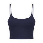 Damen Longline Sport-BH ohne Bügel, gepolstert