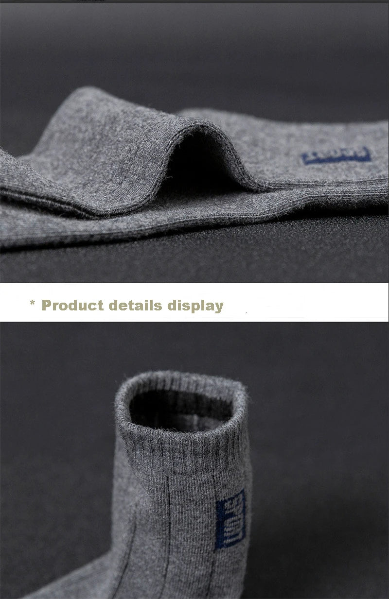 20 Stück = 10 Paar hochwertige Herrensocken aus Baumwolle, atmungsaktiv, schweißabsorbierend, mittellang, schwarze Socken, Deodorant, Business-Herren-Geschenk-Socken